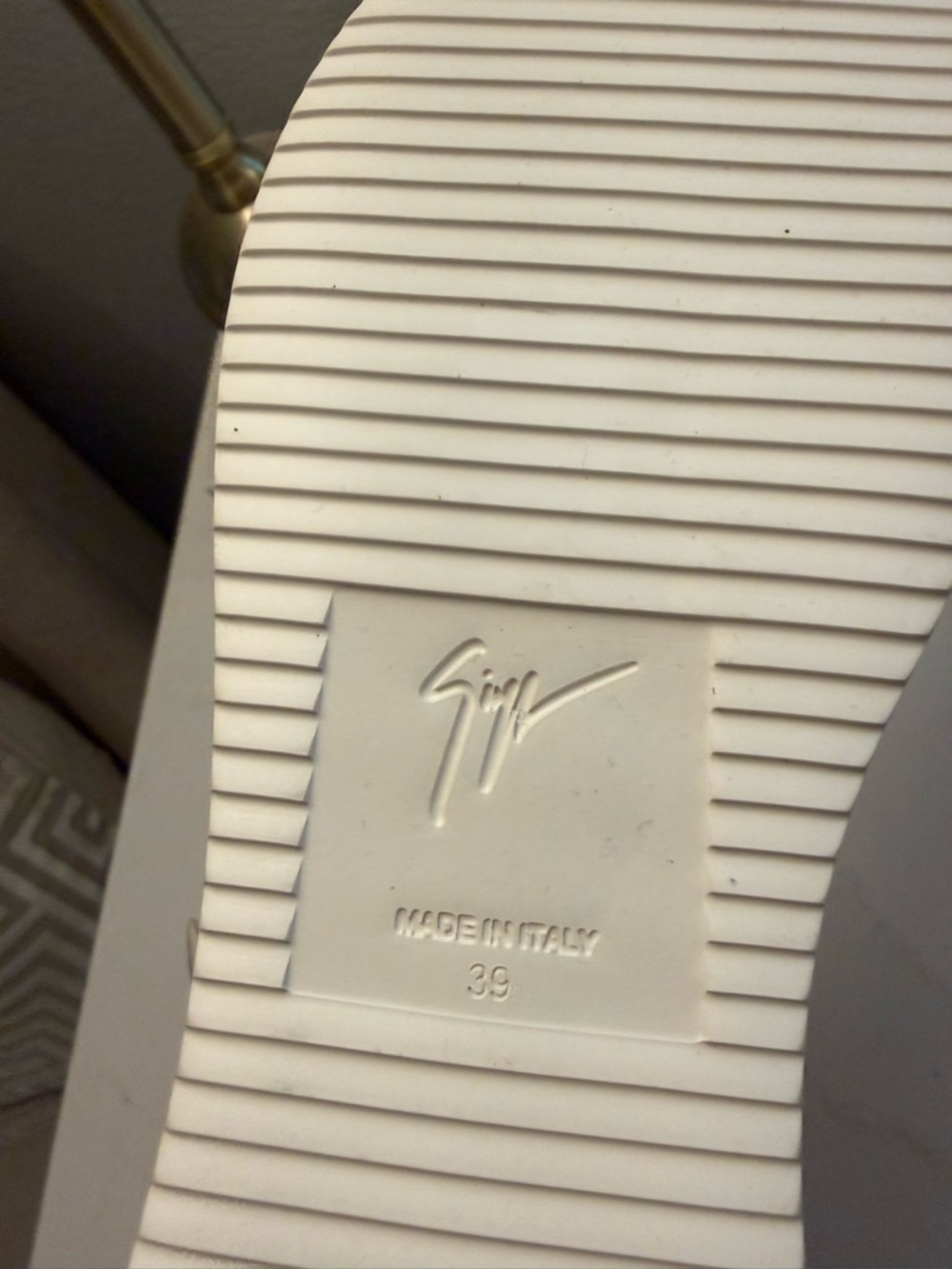 GIUSEPPE ZANOTTI Slip-On Sneaker - Taupe - Picture 4 of 4